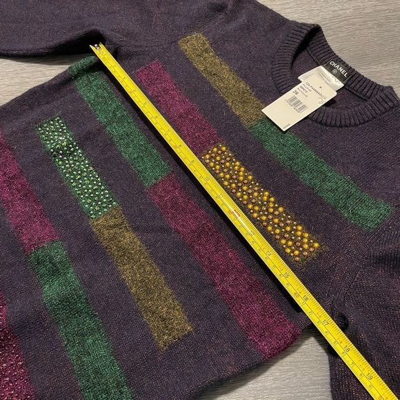 Chanel 12 A Fall Runway Ready to Wear Collection Wool Blend Pullover Sweater NWT - Picture 5 of 10